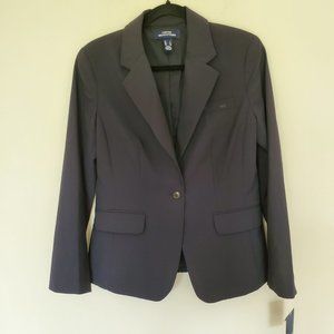 Lands' End classic navy blazer NWT 6